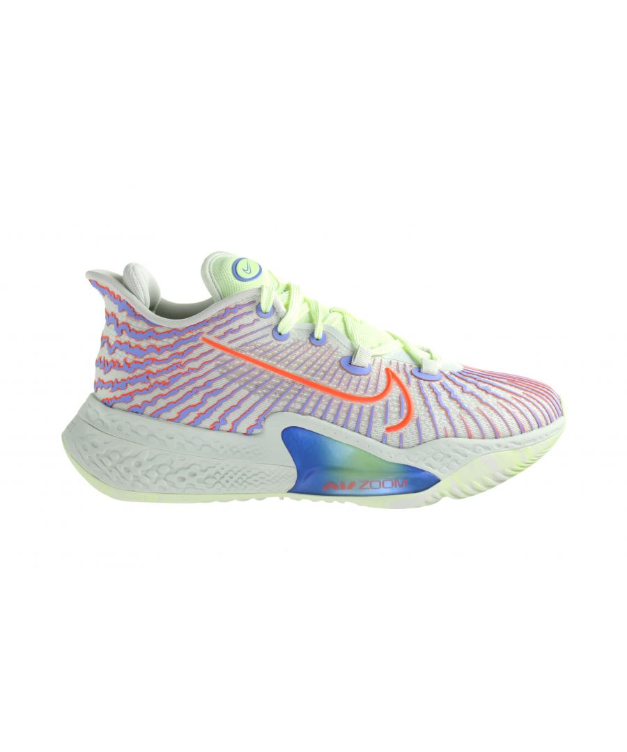 Initially set to debut at the Tokyo Olympics, the silhouette has been lauded for its durability and comfort. Nike React foam in the sole unit works in-tandem with the Zoom at the forefoot, while the textile upper sets the stage for stark-contrasting accents – the latter boasting haphazardly-shaped stripes from forefoot to heel. The swoosh outline on the lateral profile deviates from the pair’s predominantly two-tone colour scheme with its orange arrangement, which also appears as a complement on the aforementioned stripes, as well as on Air Zoom branding on the cushioning underfoot.