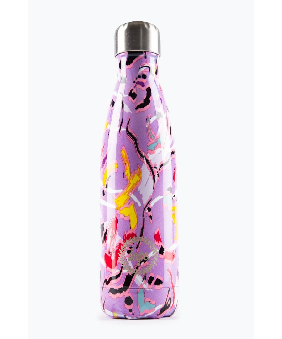 Image for Hype Abstract Animal Metal Water Bottle - 500Ml