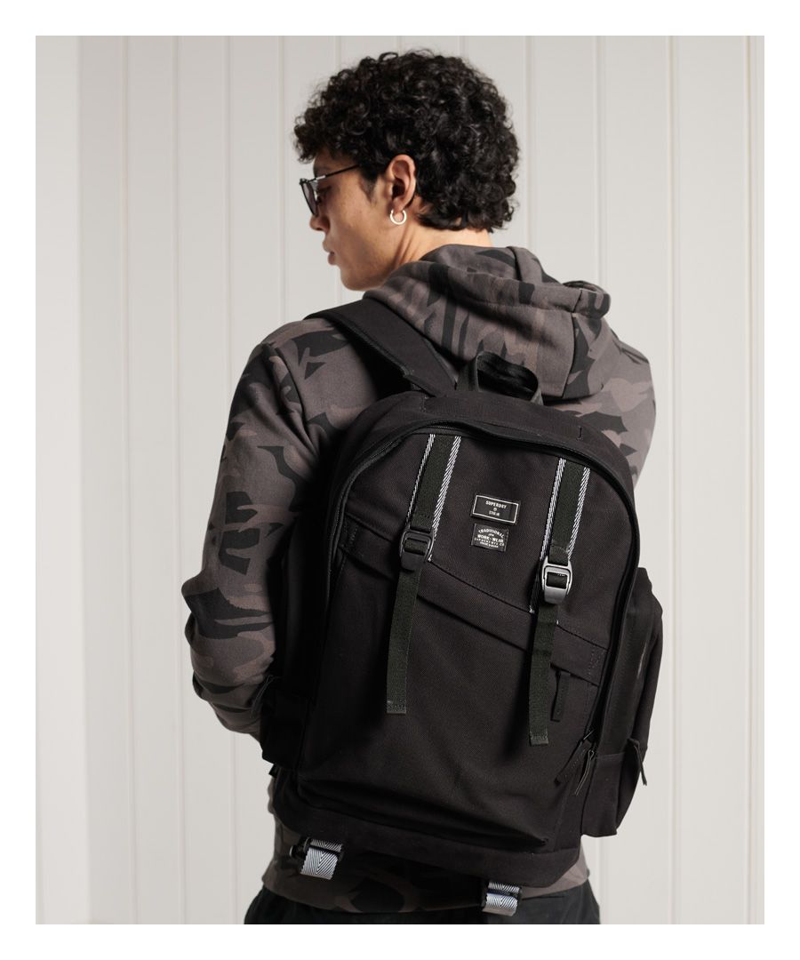 Rock the vintage vibe this season with the Thunder Backpack, featuring several convenient pockets, a main zipped compartment and signature branding.Main zipped compartmentTwo side pocketsOne front pocketOne zipped top pocketBuckle detailingInternal pouch pocket