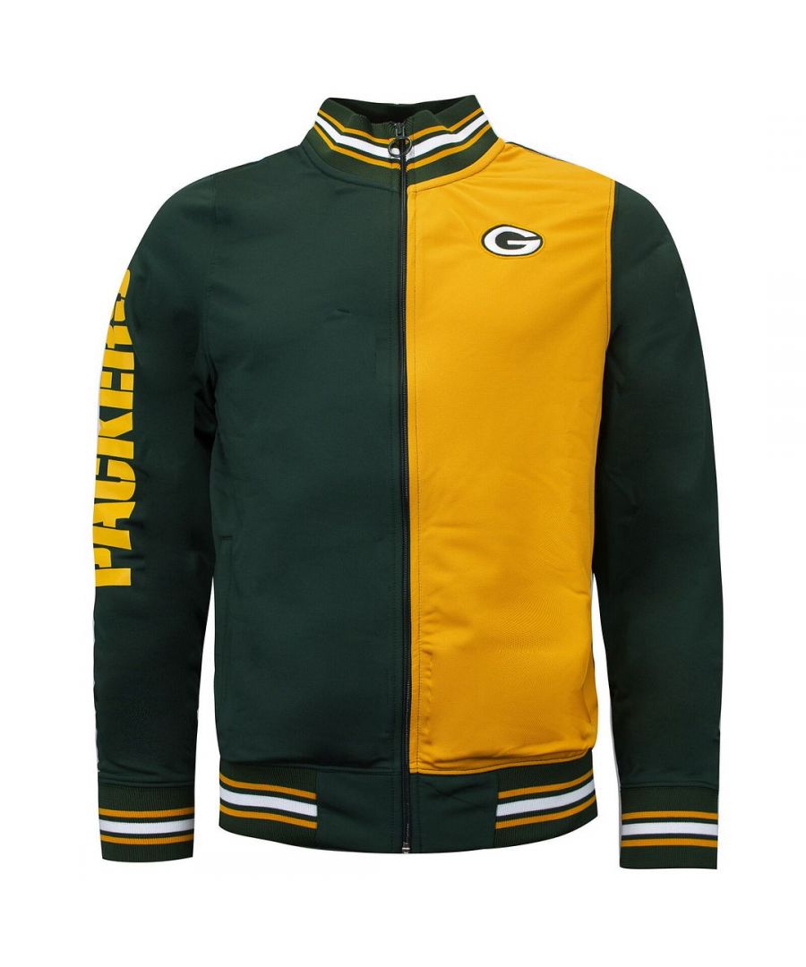 Fanatics Green Bay Packers Long Sleeve Zip Up Mens Track Jacket 1576MDGN5LWGBP