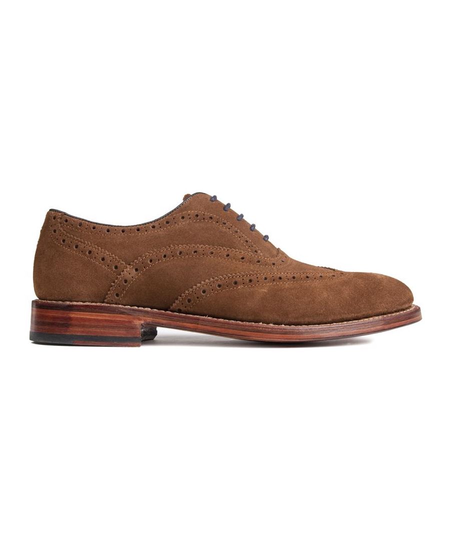 A Debonair Style And Timeless Design, The Tan Oliver Sweeney's Aldeburgh Lace-up Brogue Shoe Is A Must-have For The Modern Gentleman. Featuring A Luxurious Suede Upper With A High Quality Leather Sole, The Designer's Signature Branding And Fine Detailing, These Shoes Are Effortlessly Stylish.