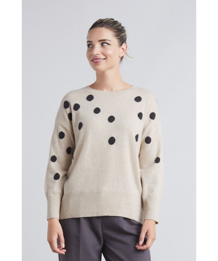 Image for Easy Cashmere Sweatshirt in Neutral Spot