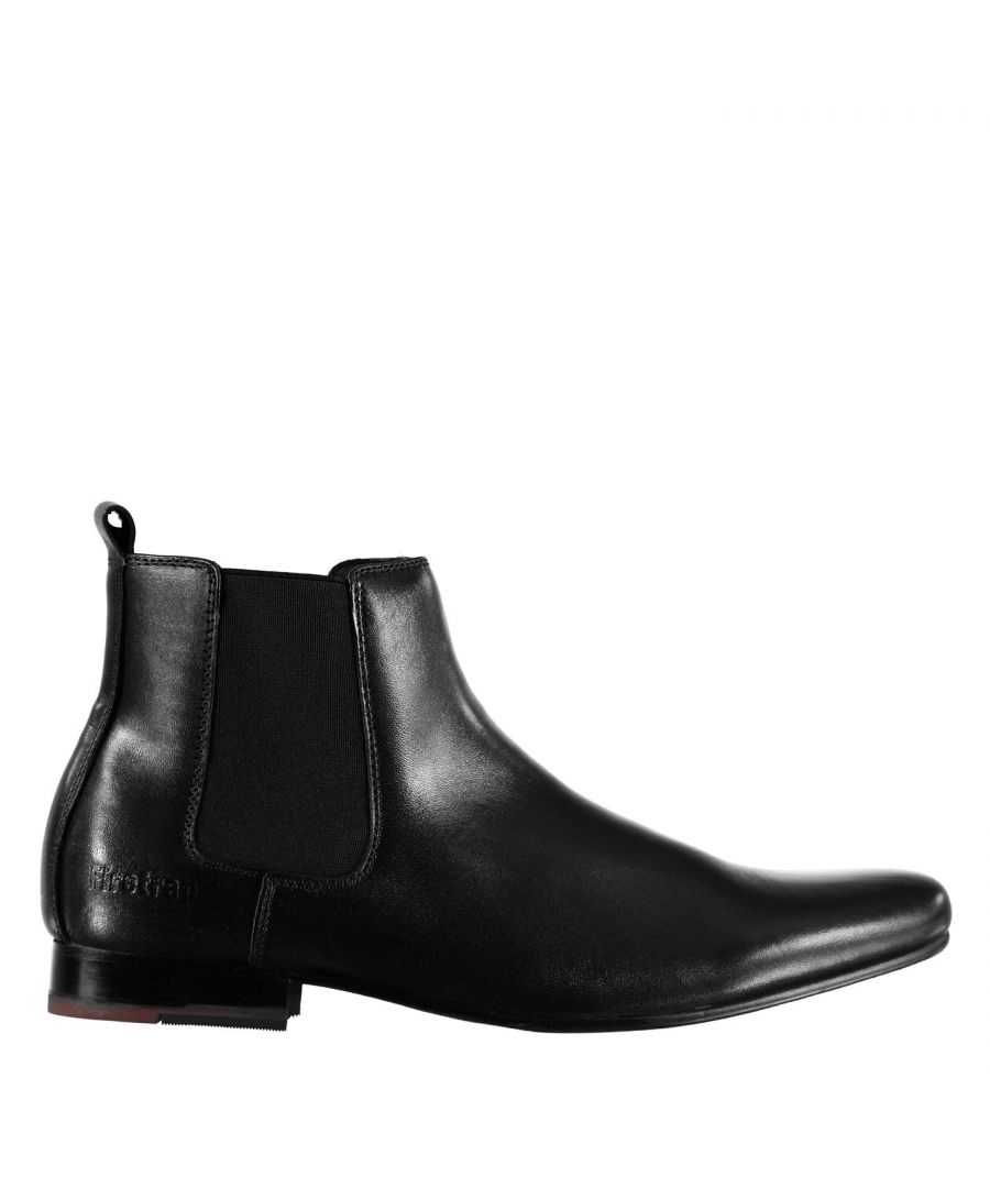 Image for Firetrap Mens Chelsea Boots Shoes Footwear Slip On Elasticated Sides