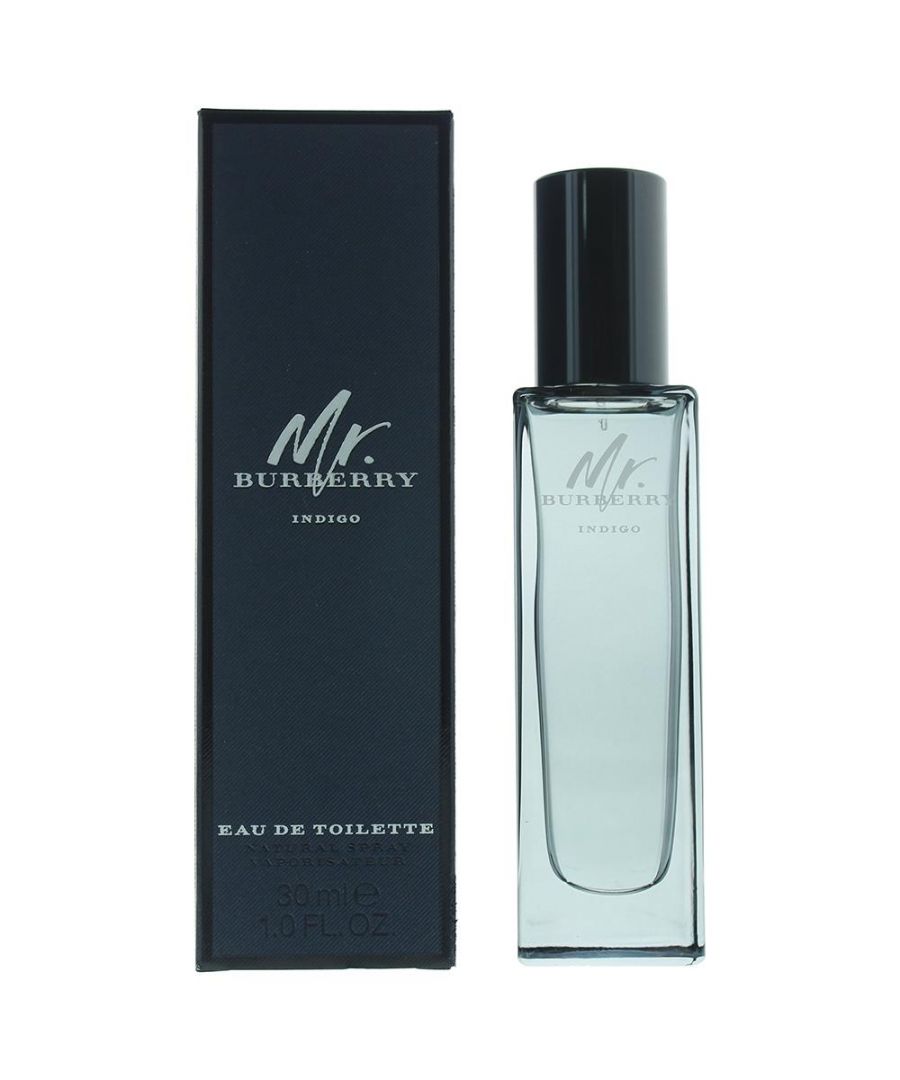 Mr. Burberry Indigo by Burberry is a woody aromatic fragrance for men. Top notes are lemon, rosemary, bergamot and grapefruit. Middle notes are violet, mint, hedione, sage, tea and water notes. Base notes are oakmoss, amber and Iso E Super. Mr. Burberry Indigo was launched in 2018.