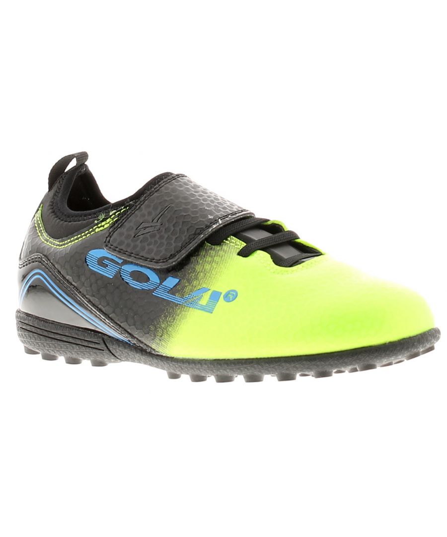 Gola Apex 2 Vx Boys Football Trainers & Astro-Turf Boots Green. Manmade Upper. Manmade Lining. Synthetic Sole. Boys Childrens Gola Apex 2 Vx Football Boots.