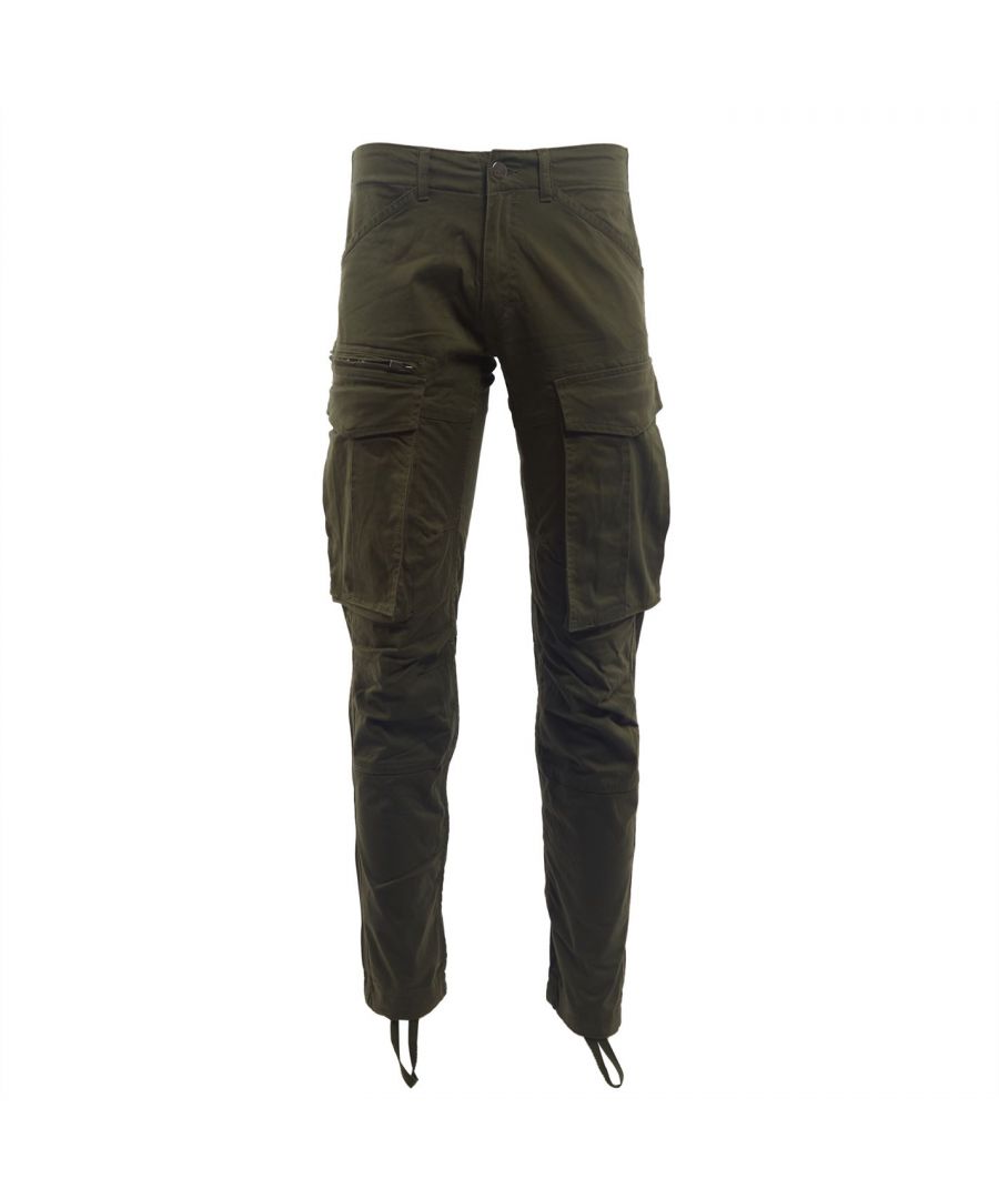 Image for Firetrap Mens Cargo Chino Trousers Bottoms