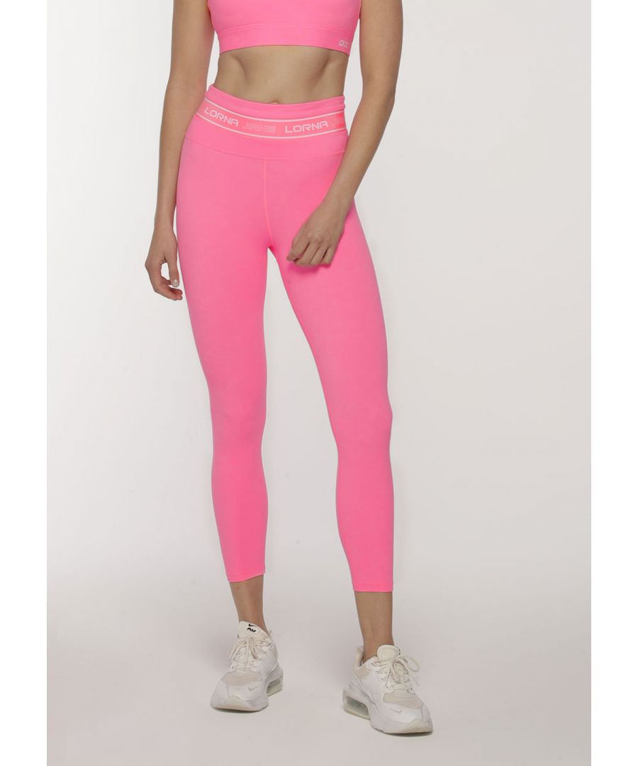 Image for Lorna Jane Tempo Ankle Biter Leggings in Washed Fiesta