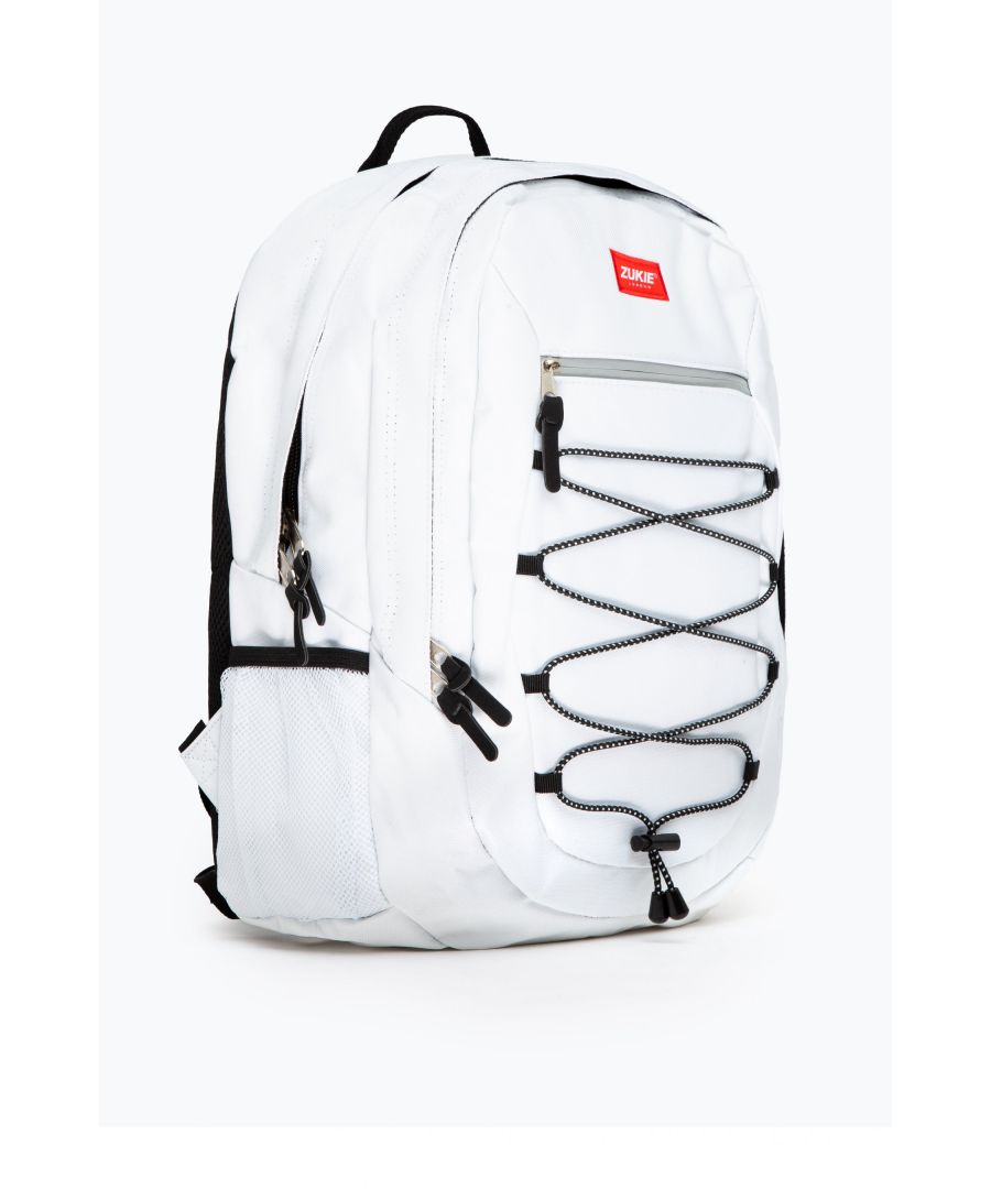 Image for Zukie White Maxi Backpack