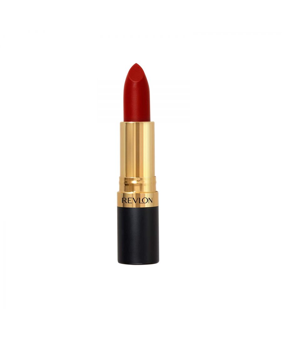 The Revlon Super Lustrous lipstick is packed with vitamins and moisturizers that leave your lips soft and smooth. The lustrous lipstick seals in colour to define your lips. It's available in a variety of fashionable colours to fit every mood and outfit. Exclusive LiquiSilk formula with mega-moisturizers seals in colour and softness. Silky-smooth, creamy texture.