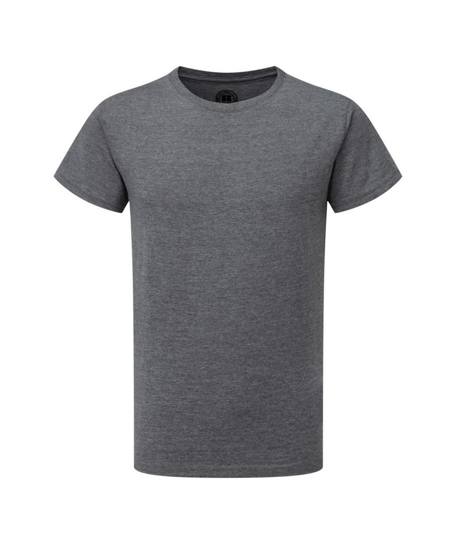Image for Russell Childrens Boys Short Sleeve HD T-Shirt (Grey Marl)