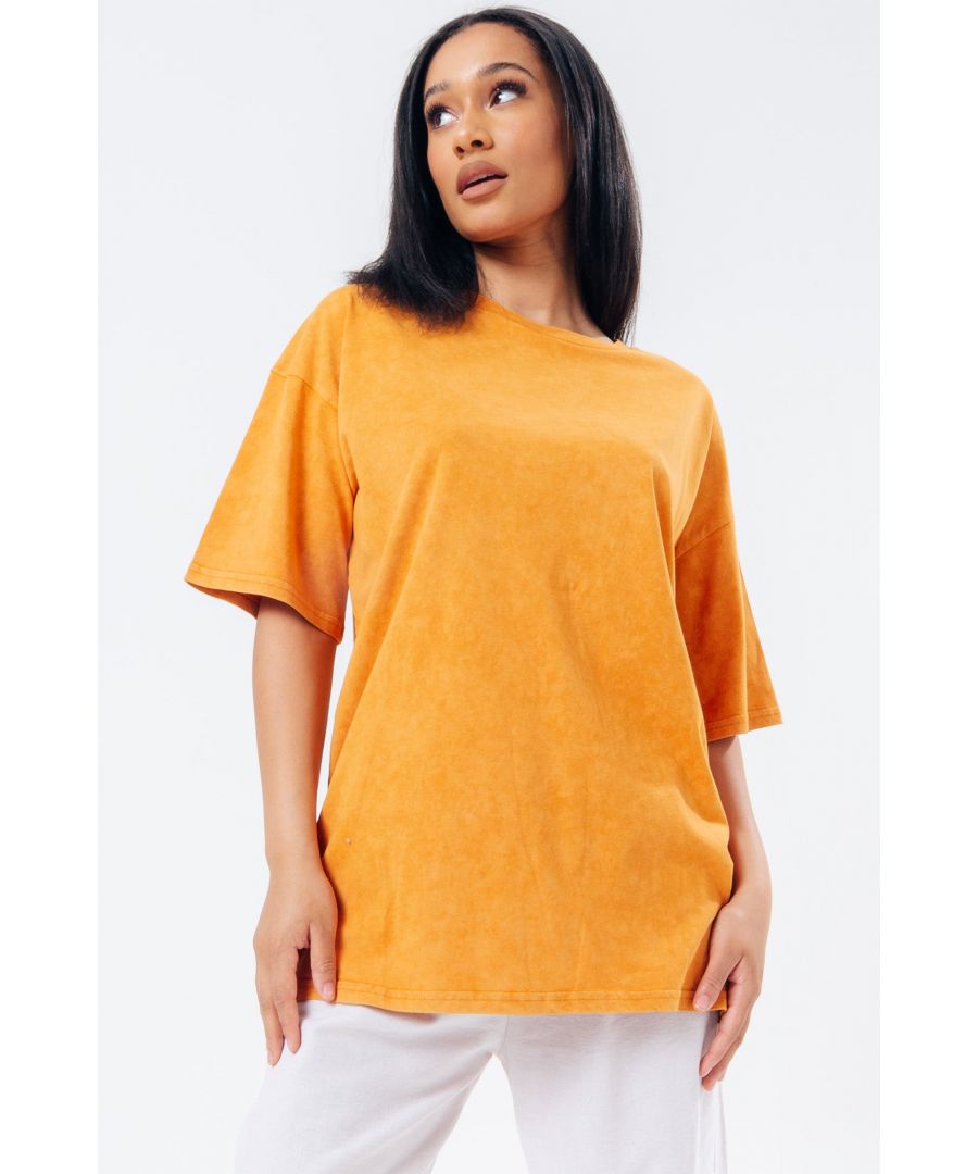Make a statement in the HYPE. Women's T-Shirt. Designed in our standard women's tee shape with a soft touch fabric base for the ultimate comfort. Finished with a crew neckline and short sleeves. Wear with jeans and jacket for a casual-smart fit or joggers for a casual look. Machine wash at 30 degrees.