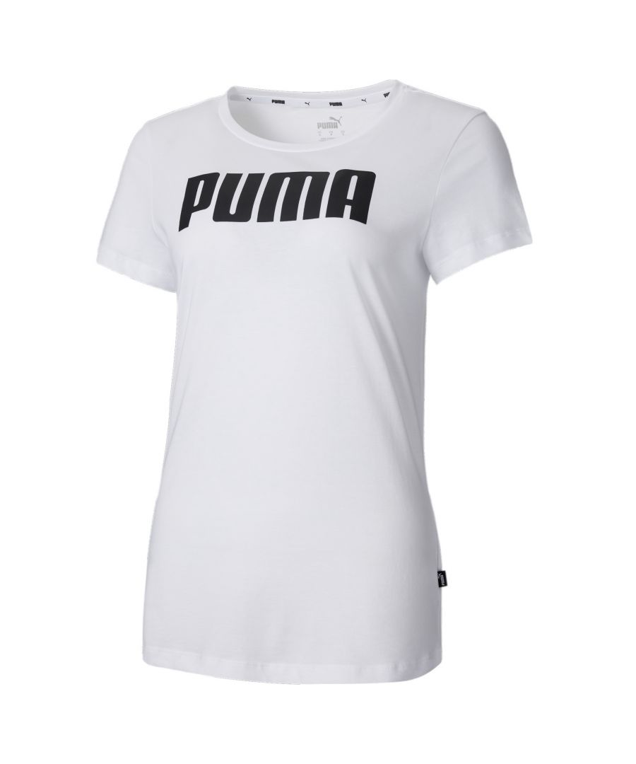 Complete your casual look with this simple tee, which is taken from our Essentials Collection. Dress it up, dress it down, it's your choice. Made using top-quality materials, this tee has been designed for everyday wear, and is incredibly comfortable. DETAILS  Comfortable style by PUMAPUMA branding detailsSignature PUMA design elements