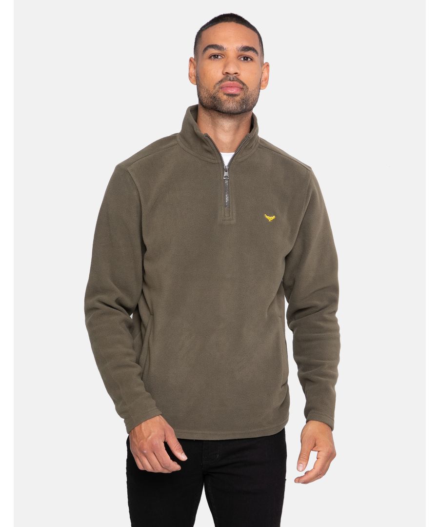 This zip neck microfleece top from Threadbare features an embroidered logo on the chest and has a very comfortable feel. This top will keep you warm as the weather grows colder. Other colours available.