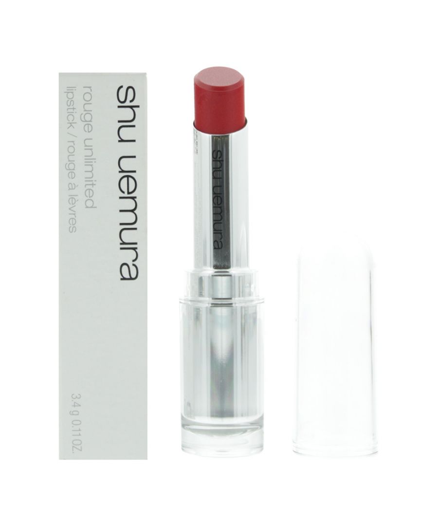 Shu Uemura Rouge Unlimited RD 142 Lipstick 3.4g