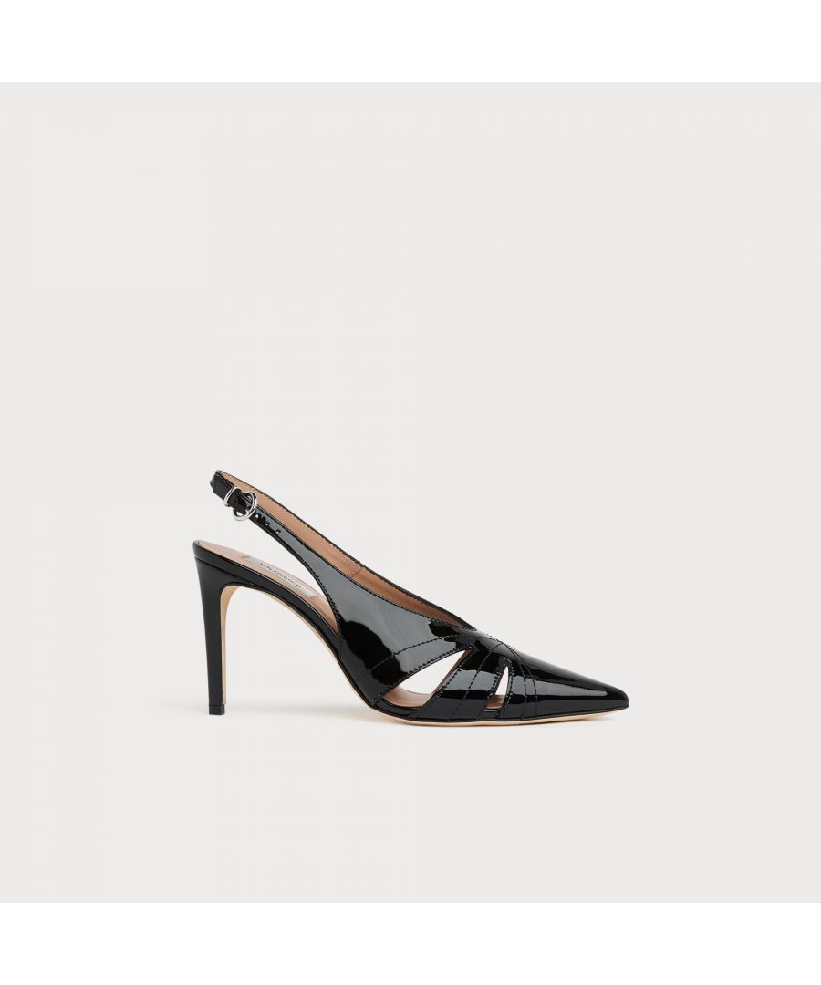 Image for LK Bennett Helena Court shoe, Black