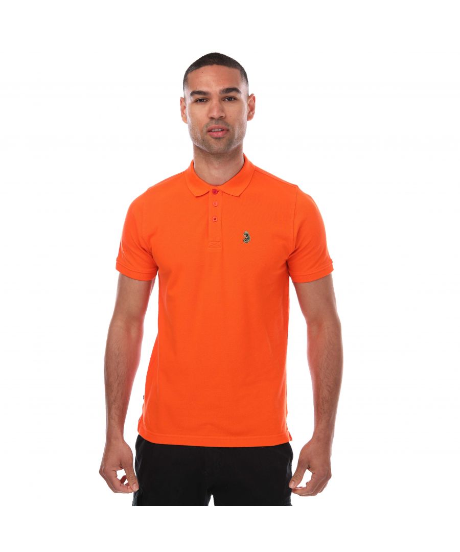 Luke 1977 Williams OTB poloshirt voor heren, oranje
