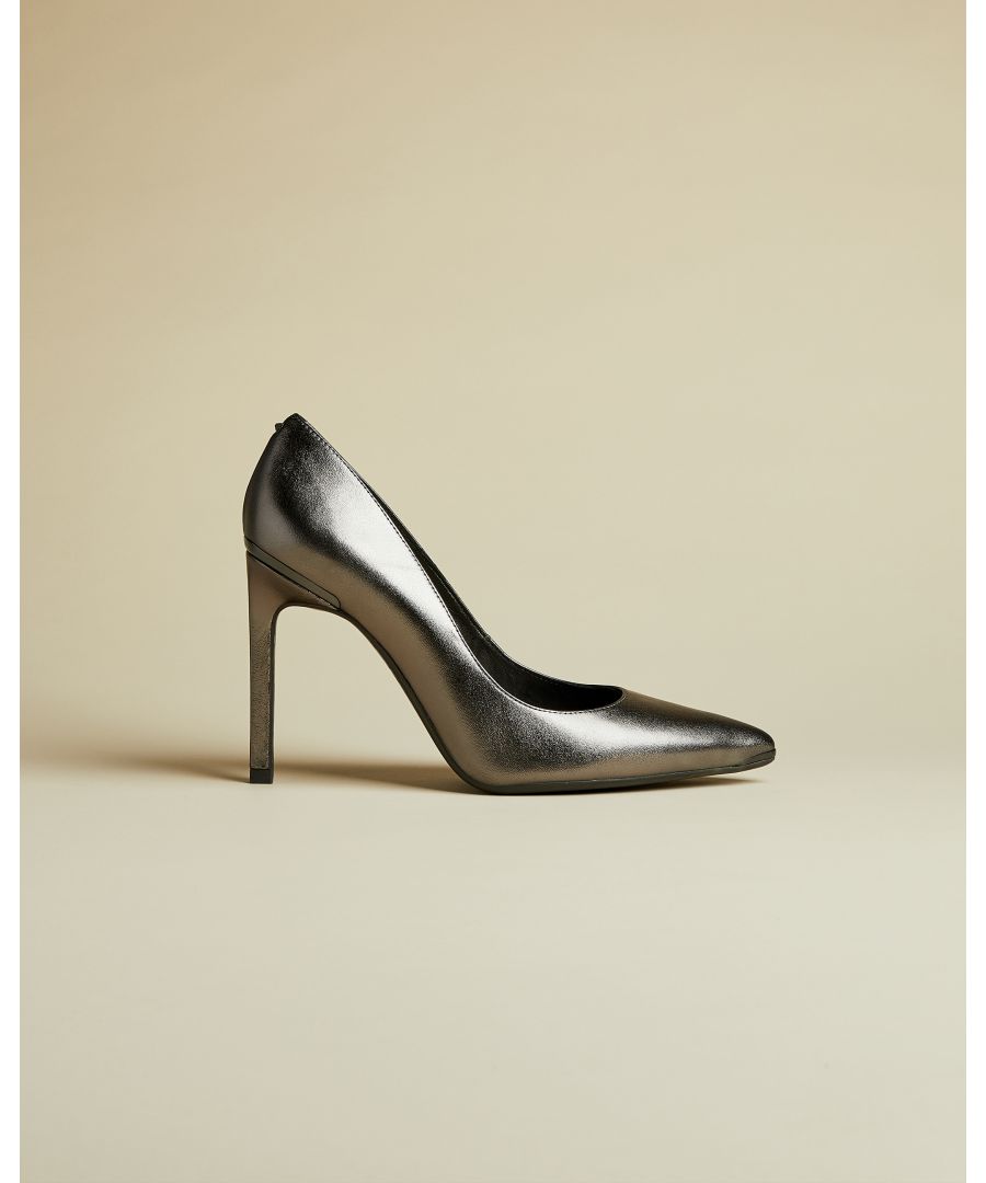 ted baker vanilla high heel court shoe