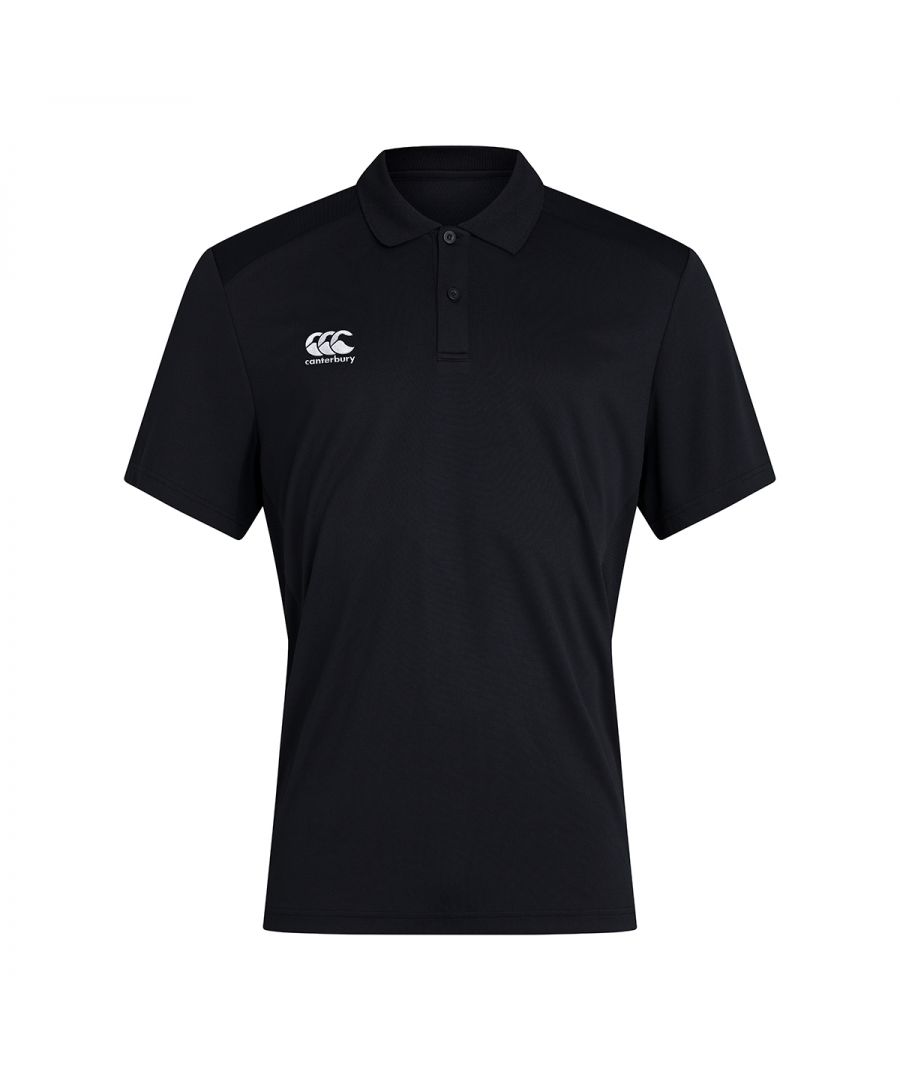 Image for Canterbury Mens Club Dry Polo Shirt (Black)