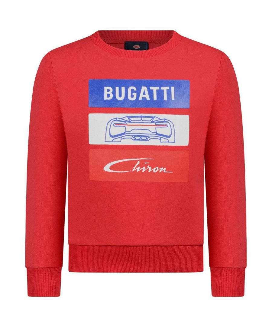 Bugatti Boys Red Lavanda Sweater Cotton - Size 2Y