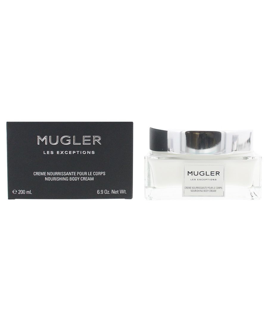 Mugler Les Exceptions Nourishing Body Cream is as addictive as their fragrances. This is a luxurious cream enhanced with the Over the Musk scent.