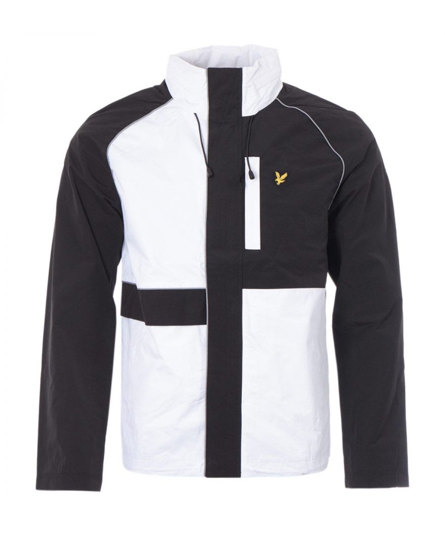 Style  quality and quintessentially British  Lyle & Scott have over 100 years worth of technical expertise going into their products. Producing traditional garments have been given an injection of contemporary aesthetics with that iconic Golden Eagle logo  you're immediately recognised to be wearing a reputable brand.The Contrast Panel Lightweight Jacket is perfect for every season and is a stylish addition to your outerwear. Crafted from a blend of cotton and nylon with a mesh lining. Featuring a  stowaway hood  three pockets (snapped and zipped) and contrast inseam piping for sharp  refined lines. Finished with the iconic Golden Eagle logo at the chest. -Regular Fit-Cotton & Nylon Blend Shell with Mesh Lining-Stowaway Hood-Concealed Full Zip Closure-Twin Snap Button Waist Pockets-Zip Chest Pocket-Adjustable Drawcord Hem-Contrast Inseam Piping Details-Lyle & Scott Branding
