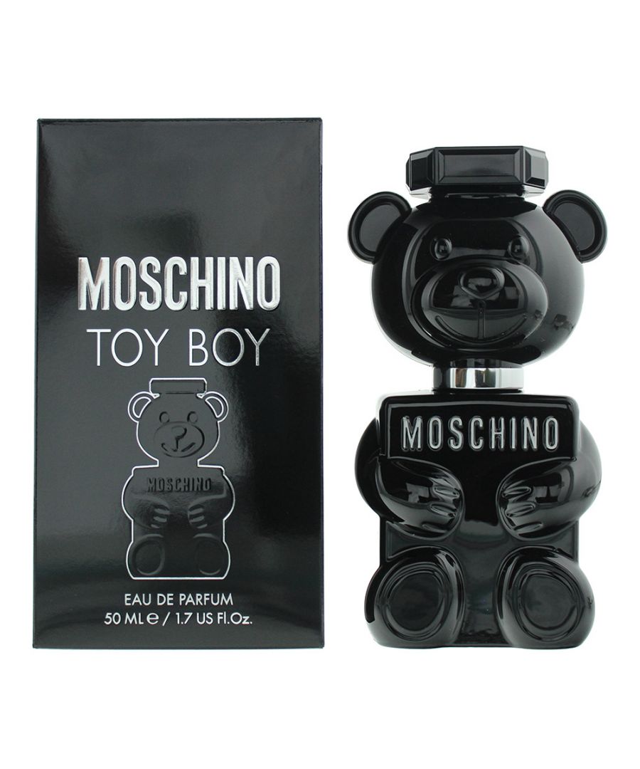 Toy Boy by Moschino is a woody spicy fragrance for men. Top notes: pink pepper, Indonesian nutmeg, pear, elemi and bergamot. Middle notes: rose, magnolia, clove and flax. Base notes: cashmeran, Haitian vetiver, sylkolide, amber and sandalwood. Toy Boy was launched in 2019.