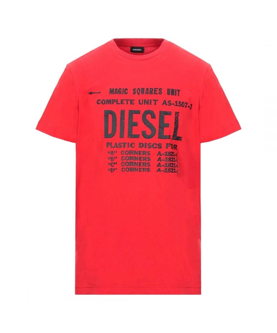 Image for Diesel T-Diego-B6 Red T-Shirt