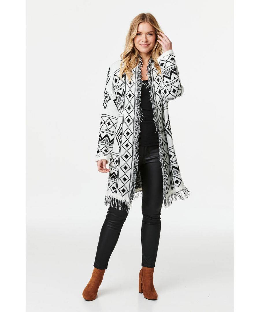 izabel london waterfall cardigan