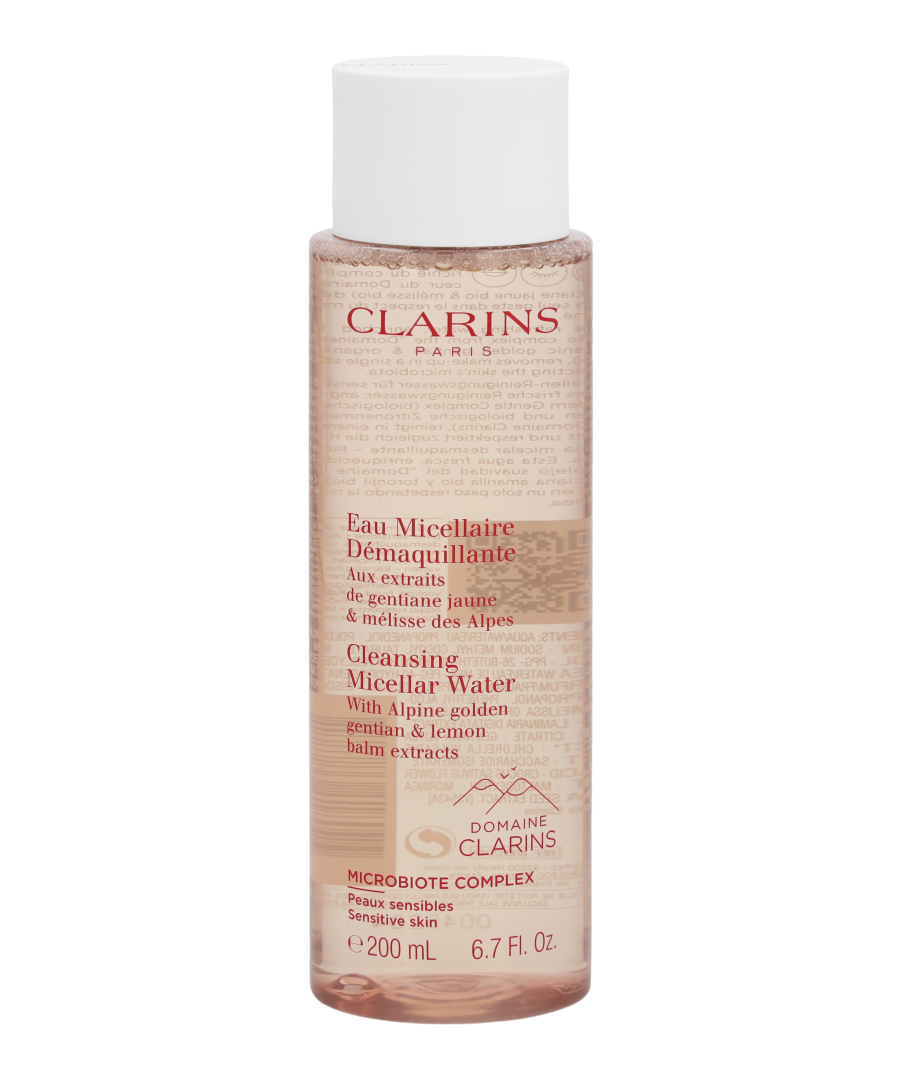 Clarins Cleansing Micellar Water cleanses the skin in one simple step while at the same time respecting the balance of your skin. Removes make up residue and pollution particles effectively.