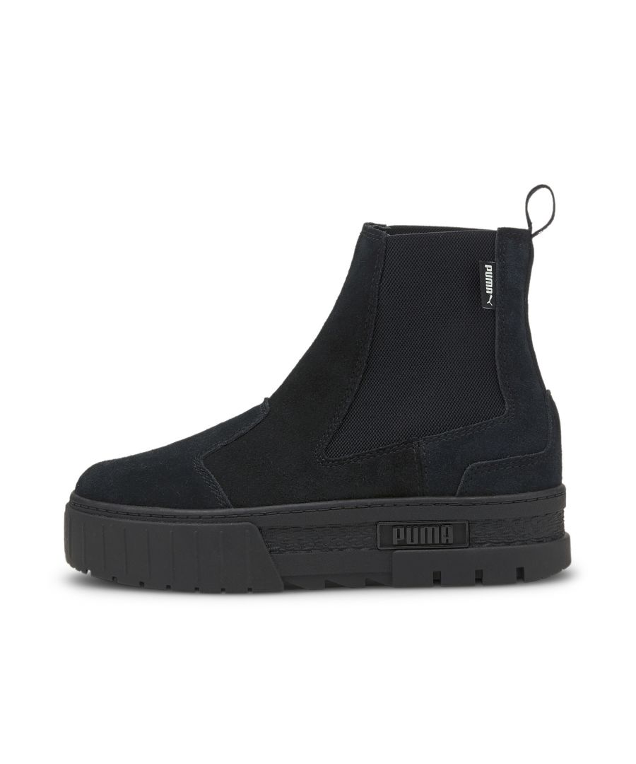 Puma Mayze Suede Ankle Boots