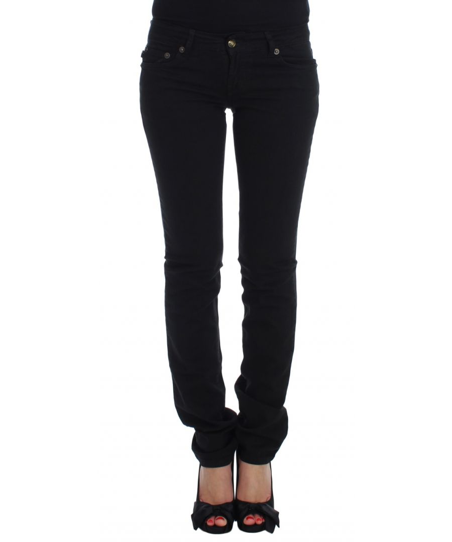 Just Cavalli Jeans Prachtig gloednieuw met labels, 100% Authentieke JUST CAVALLI jeans. Pasvorm: Slim skinny fit Kleur: Zwart Materiaal: 97% Katoen, 3% Elastaan Vlieg: Ritsgulp Logo details Made in Italy