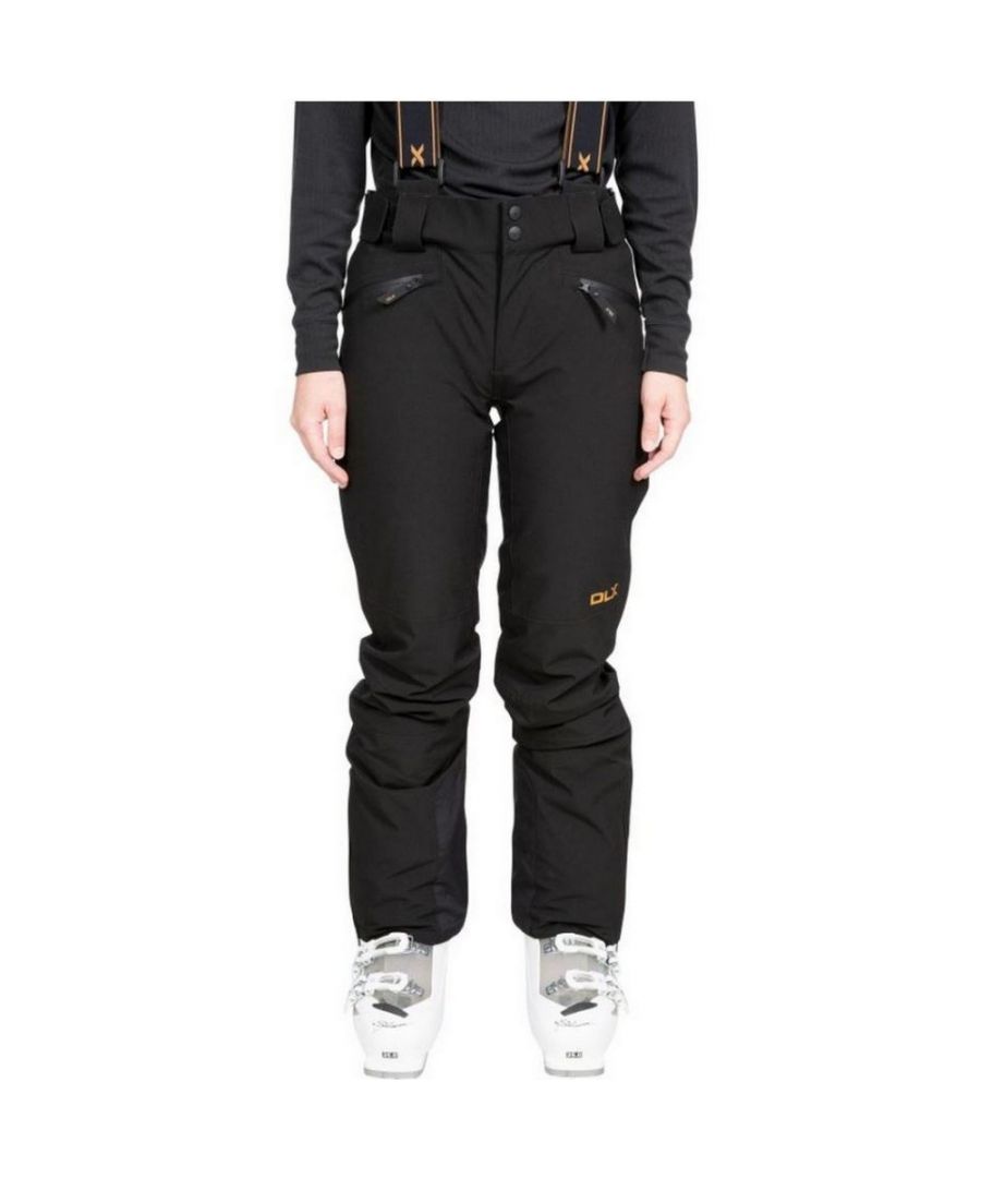 Image for Trespass Womens/Ladies Sylvia Ski Trousers (Black)