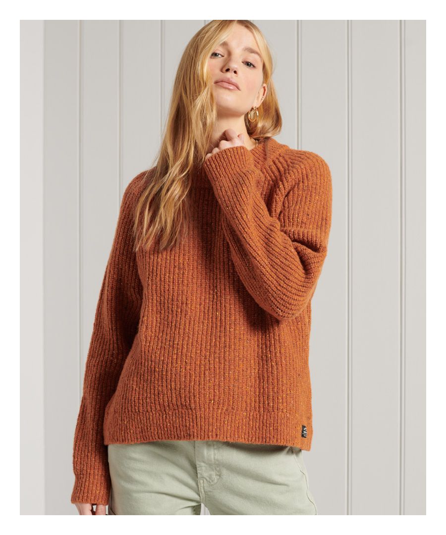 Wrap up and get a sophisticated look this season with the Freya Tweed Crew Jumper, designed to be elegant and cozy. Style with your favourite jeans, or a flowy skirt for a unique look.Crew necklineCable knitSignature logo patch