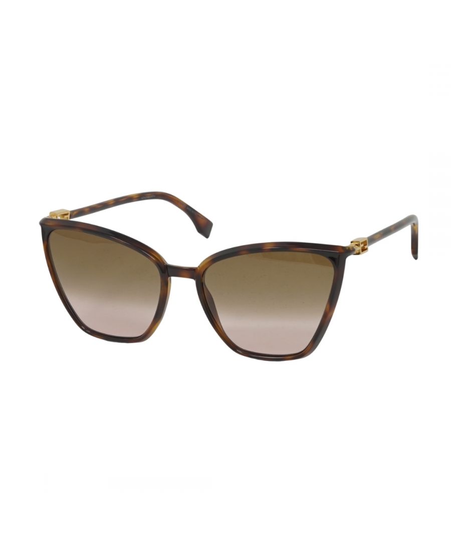 Fendi FF 0433/G/S 086/M2 Sunglasses. Lens Width=60mm. Nose Bridge Width=19mm. Arm Length=150mm. Sunglasses, Sunglasses Case, Cleaning Cloth and Care Instructions all Included. 100% Protection Against UVA & UVB Sunlight and Conform to British Standard EN 1836:2005