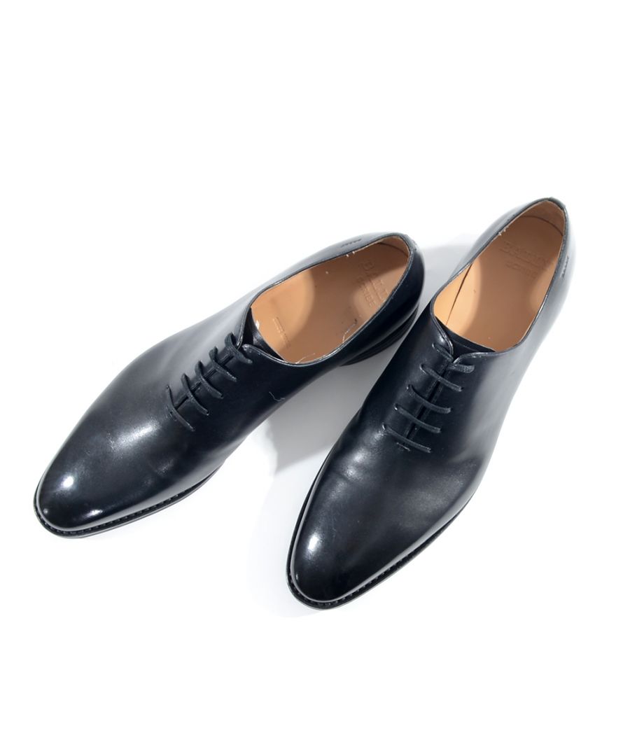 Image for Bally Mens Lace Up Leather Smart Shoes in Black