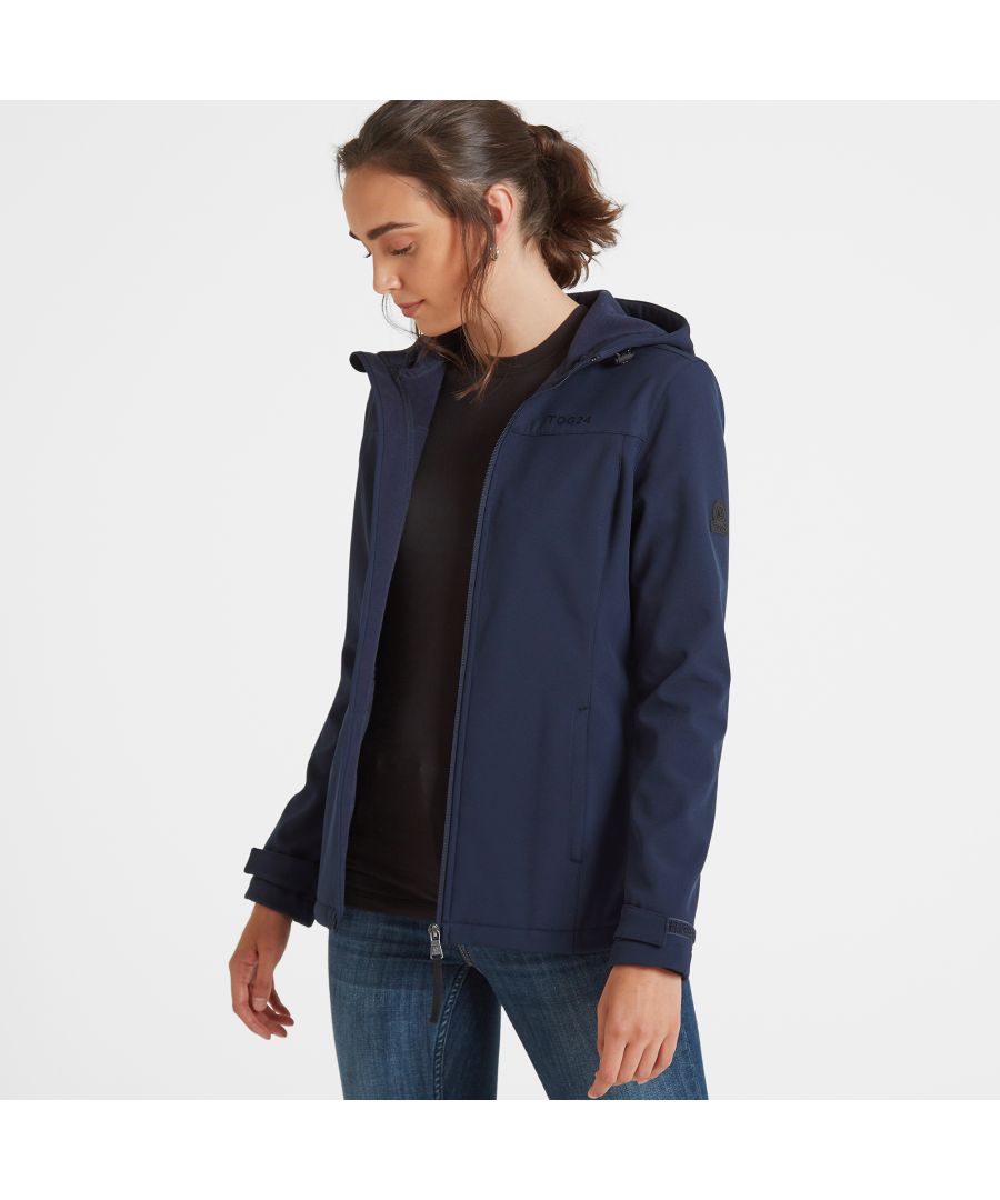 keld womens softshell long jacket