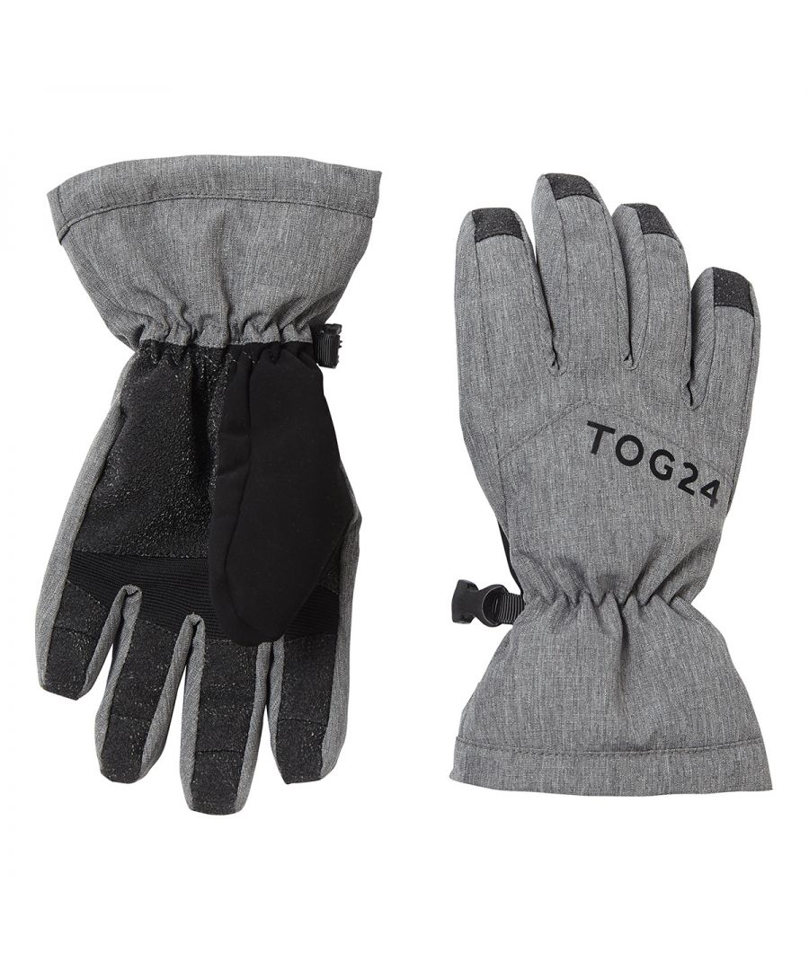 Image for Lockton Kids Wp Ski Gloves Dark Grey Marl