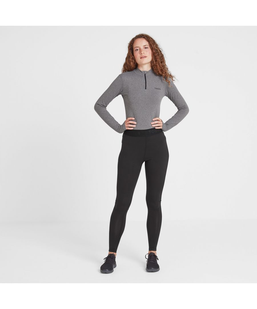 Get kitted out for winter adventure with a supersoft, thin and stretchy baselayer that you'll barely feel on your skin.  Lightweight and cosy, our thermal womens leggings wrap you up in gentle warmth without adding any bulk under your lothes. For comfort, it's breathable and wicks away moisture, and the seams are neat and flat inside to help prevent chafing. Designed with Alpine conditions in mind - as well as the icy blasts we get in North Yorkshire - they're ideal for any winter sports from skiing and snowboarding to hiking and motorcycling. This sporty baselayer is also great under shorts if you fancy a run on a frosty morning. Branded with TOG24 woven into the stretch waistband, these leggings really are comfort in a box.