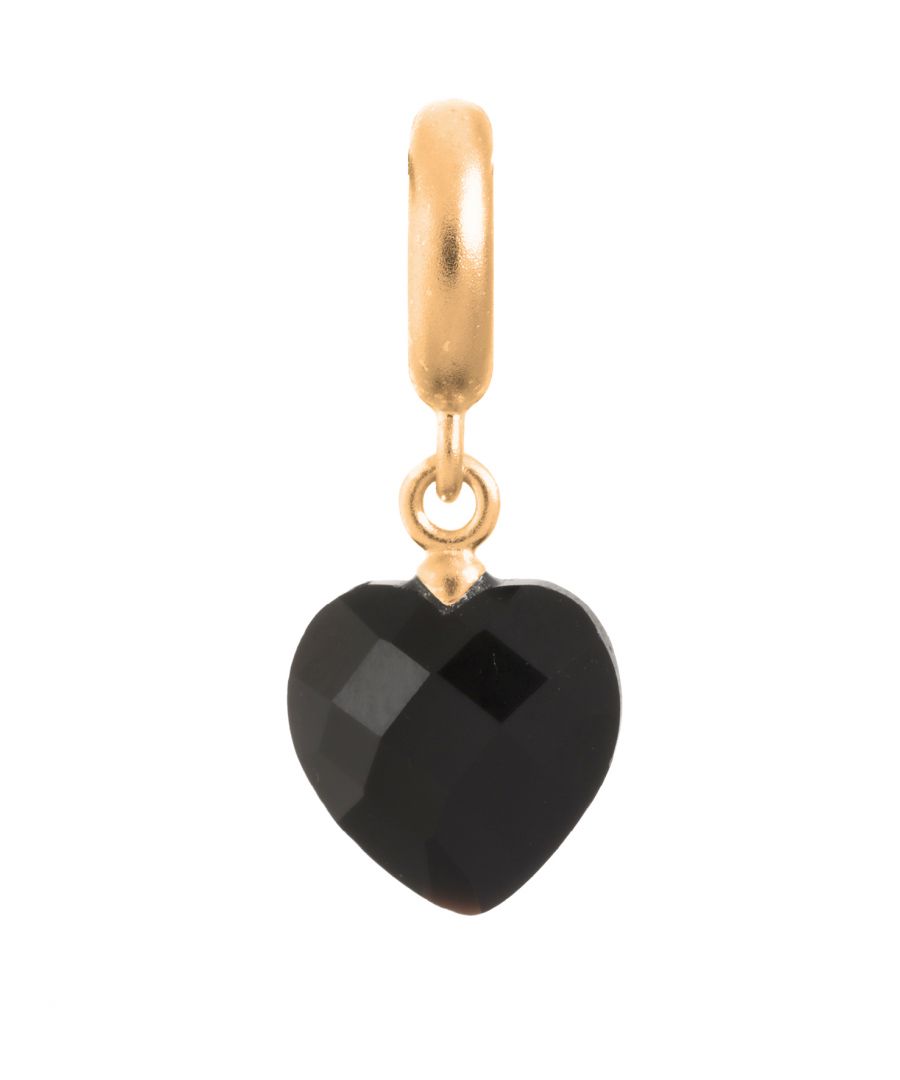 Black Zirconia heart shaped charmThe charm is designed to sit snug against the bracelet allowing you to design your bracelet and the charms to sit precisely where you chooseThis product comes in luxury Endless Jewelry branded packaging • Jewellery Box Not Guaranteed