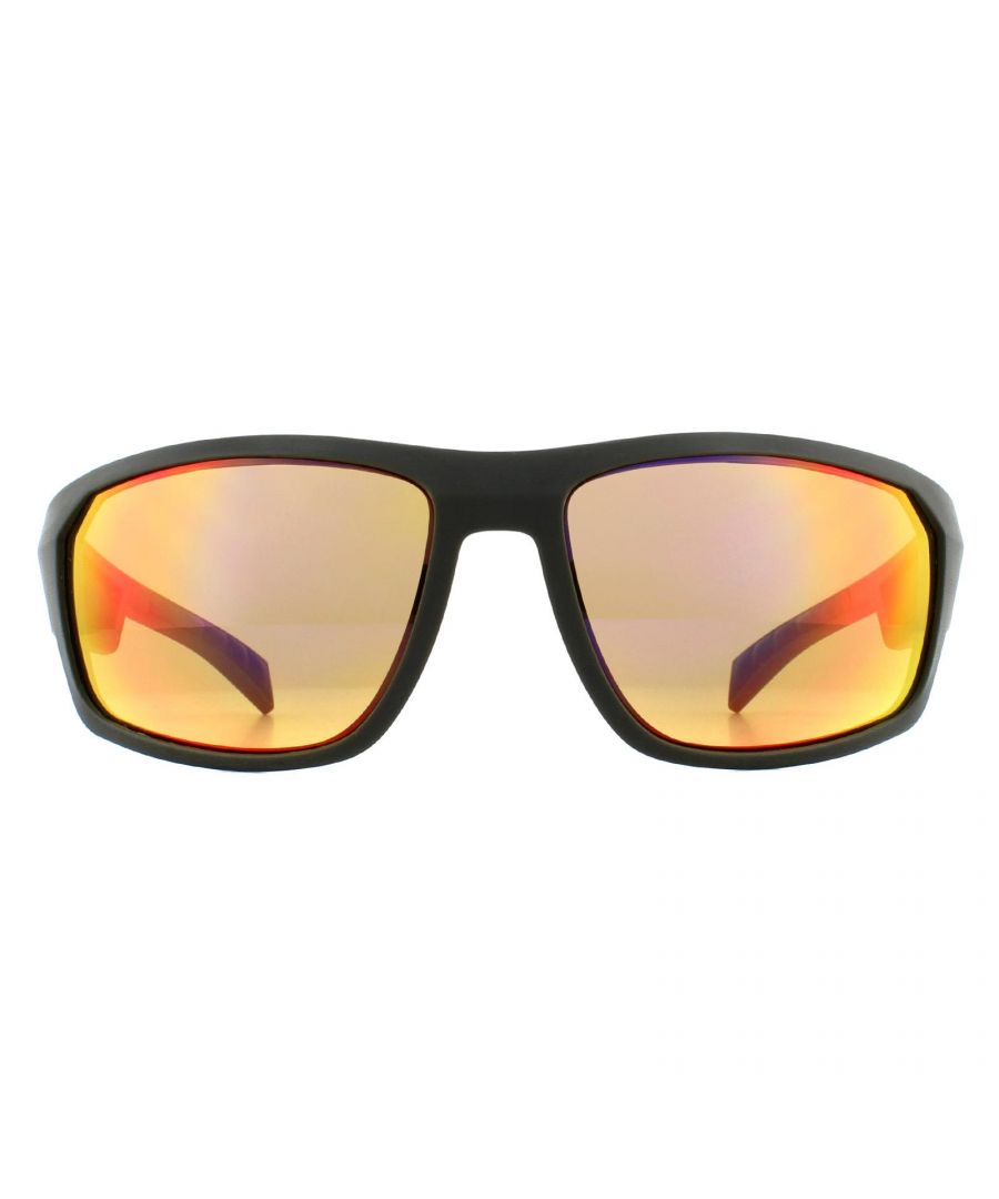 Tommy Hilfiger Wrap Mens Grey Black Dark Brown Infrared Sunglasses - One Size