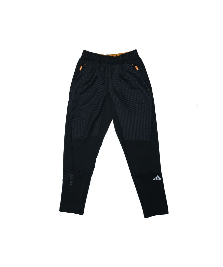 adidas Boys Boy's Infant COLD.RDY Tapered Joggers in Black - Size 5-6Y