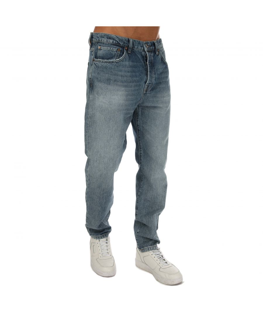 Ted Baker Garage slimfit jeans voor heren, blauw