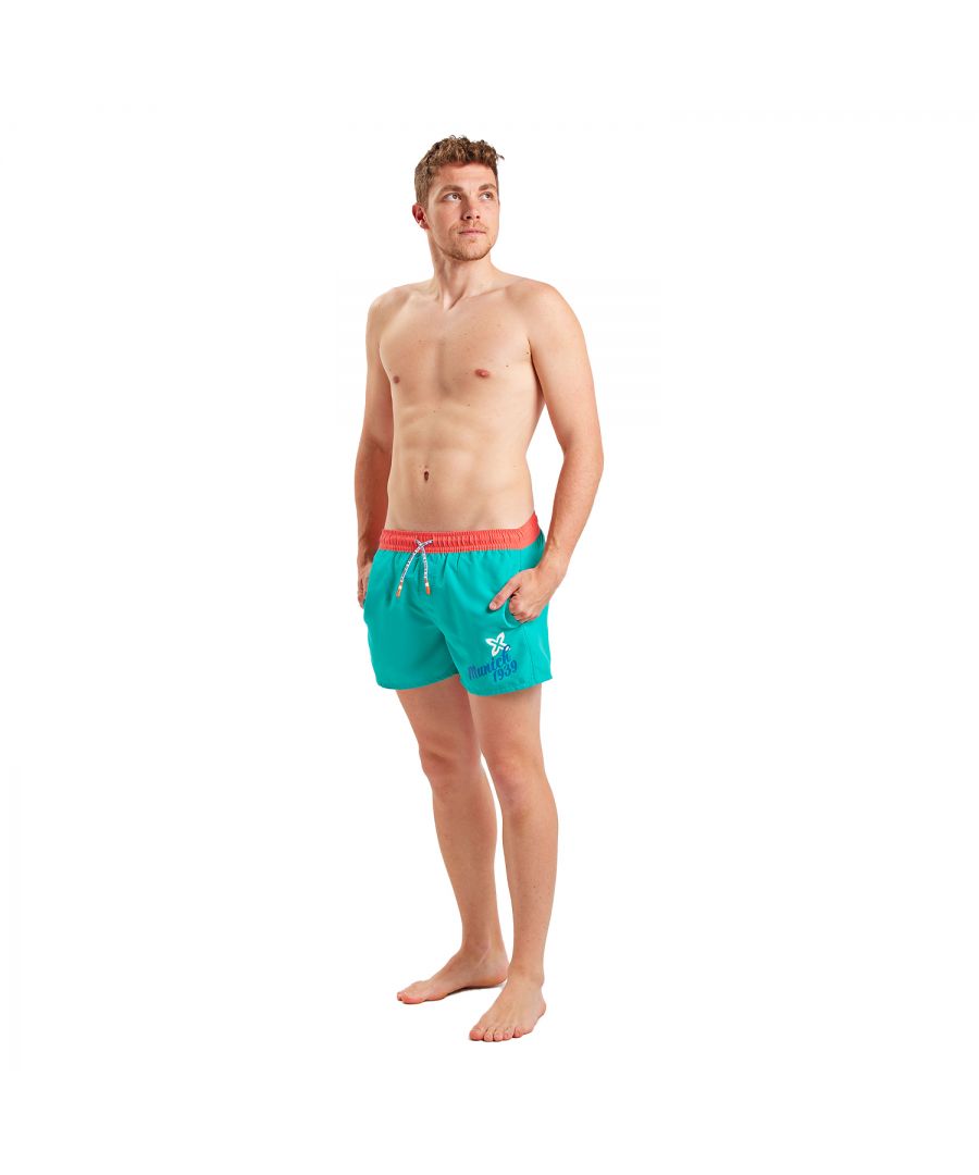 Munich Mens Short Swimsuit DM0372 - Turquoise - Size X-Large