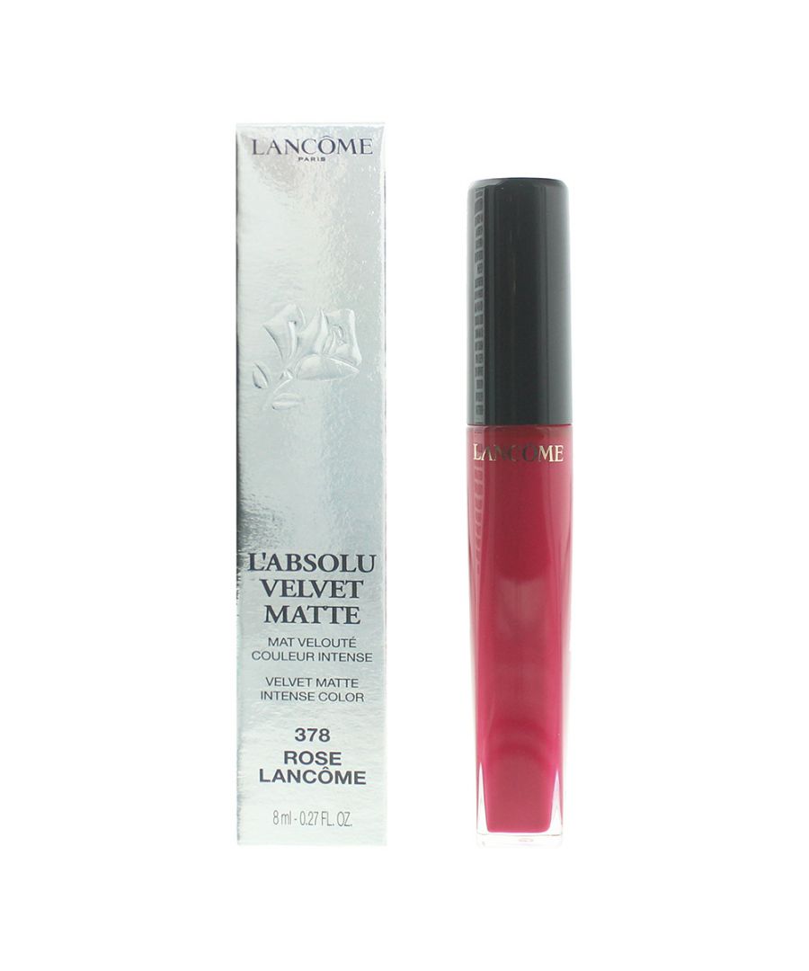 Image for Lancôme L'Absolu Velvet Matte 378 Rose Lip Gloss 8ml