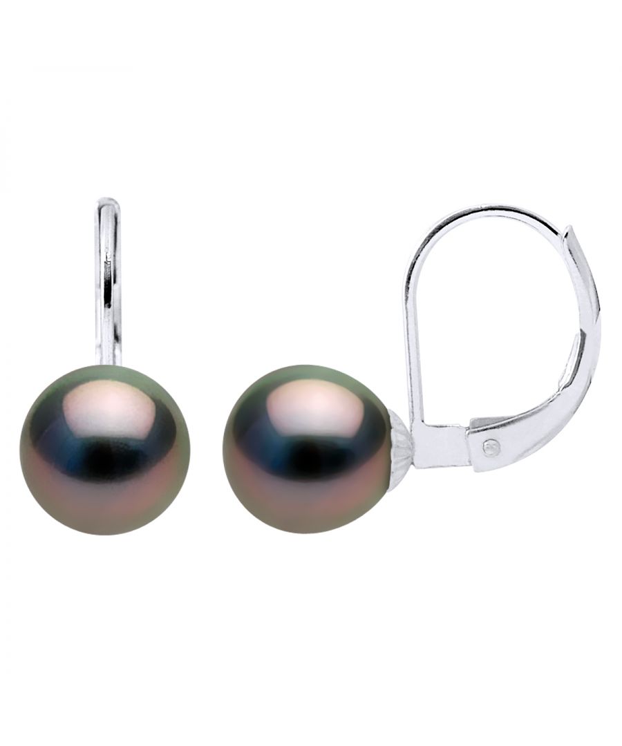 Image for DIADEMA - Earrings - Silver and Real Tahitian Pearls