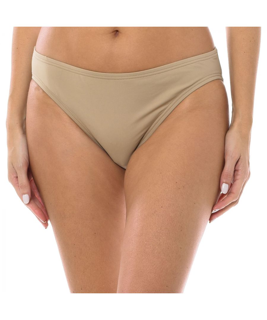 Michael Kors Womens Classic bikini bottom MM8H142 women - Khaki Polyamide - Size Large