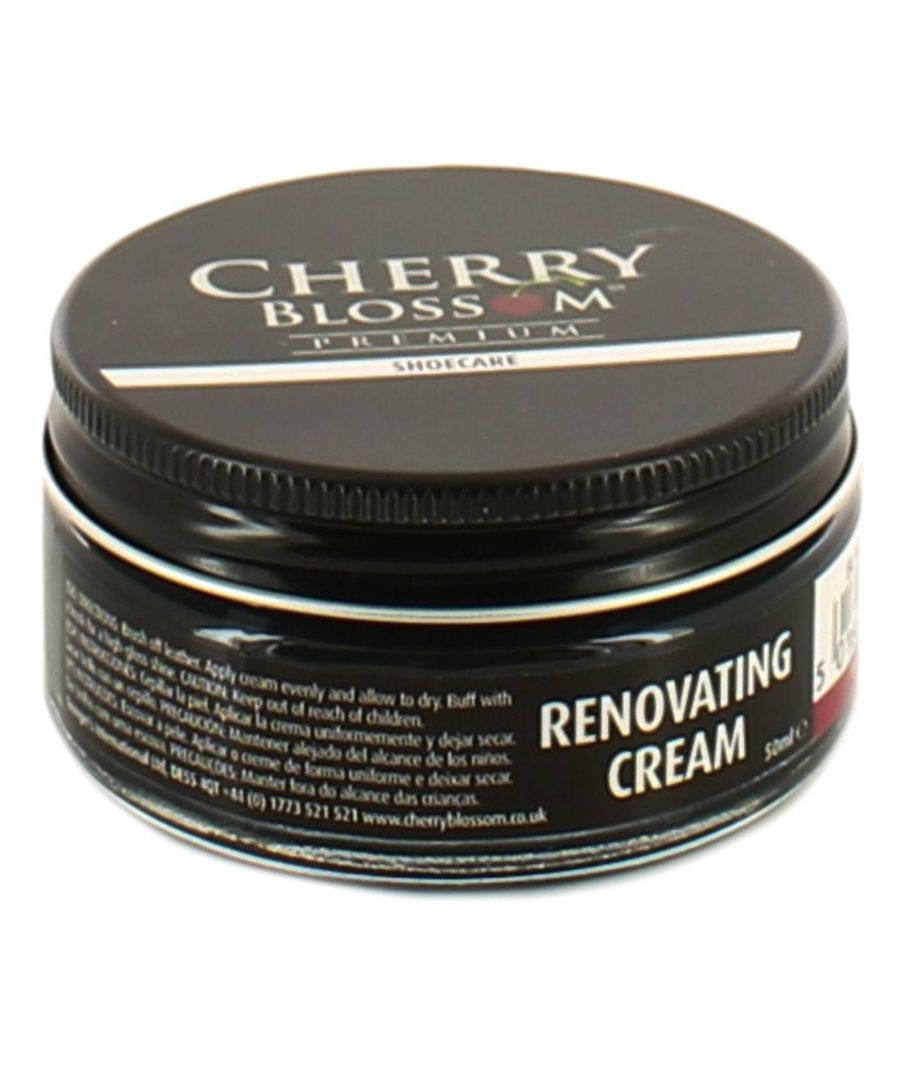  Renovating Cream Revitalising Tired Leather Shoe Care black - One Size