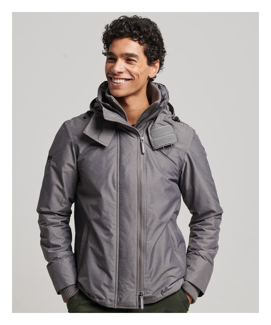 Get ready for the great outdoors in something with attitude. This jacket's high-quality lining will keep you cosy and keep the wind out. No matter where you are, you'll stand out from the crowd.Slim fit – designed to fit closer to the body for a more tailored lookBungee cord hoodRibbed collar and cuffsTriple zip, two-way fasteningTwo front pocketsBungee cord adjustable hemComfort liningInternal popper pocketEmbroidered brand detailing