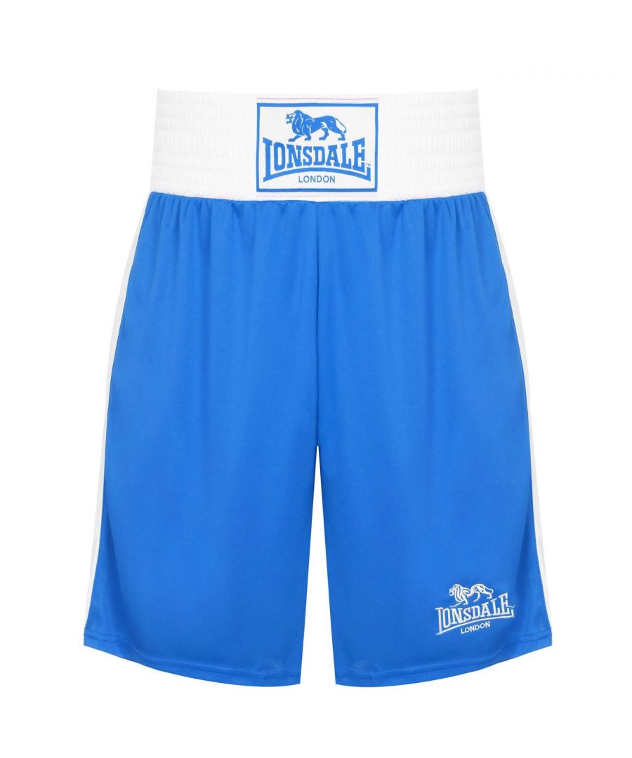 Image for Lonsdale Mens Box Short Wide Elasticated Waistband Training Boxing Gym Bottom