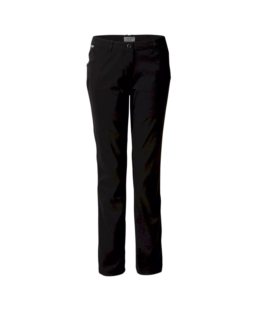 Craghoppers Womens/Ladies Kiwi Pro II Hiking Trousers (Black) - Size 18 Long